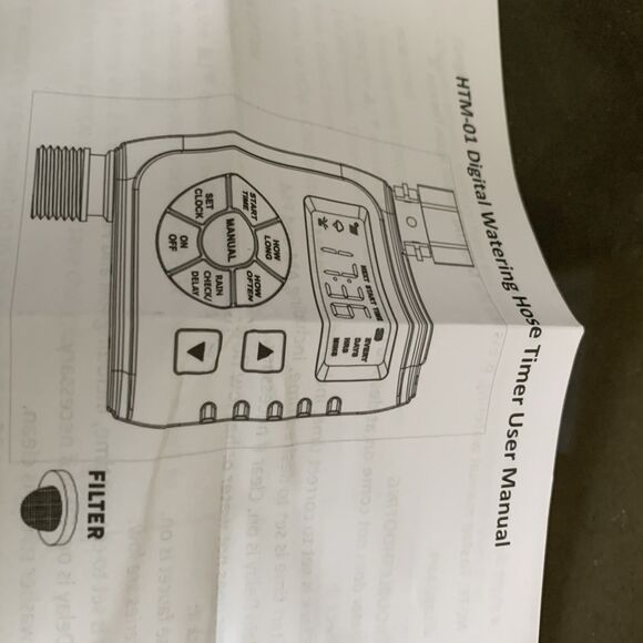 HTM-01L Single Zone Water Timer for Garden, Lawn New Open Box - Picture 3 of 6